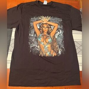 Beyoncé Renaissance World Tour T-Shirt Size Large